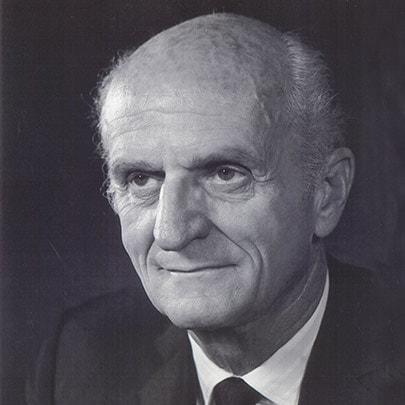 Black and white headshot of Forrest E Mars Sr