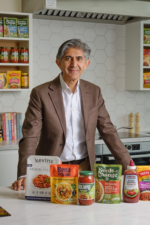 Shaid Shah with Mars Food products